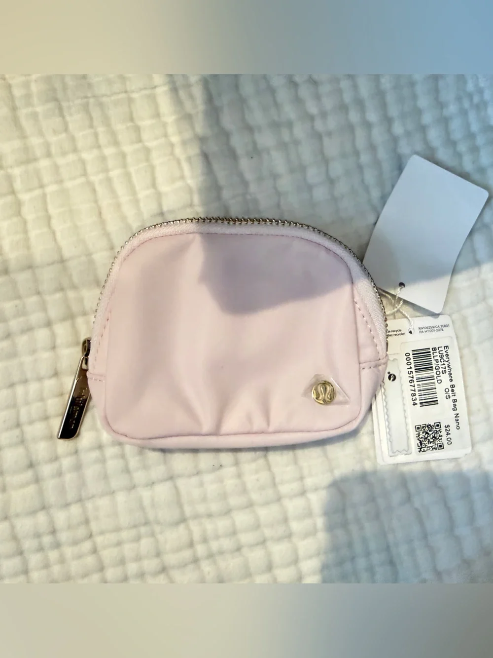 Lululemon Everywhere Belt Bag Nano Blissful Pink Gold NWT